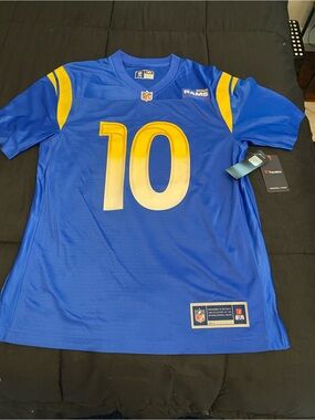 NFL Blue Jersey with NFLPA & NFL Labels